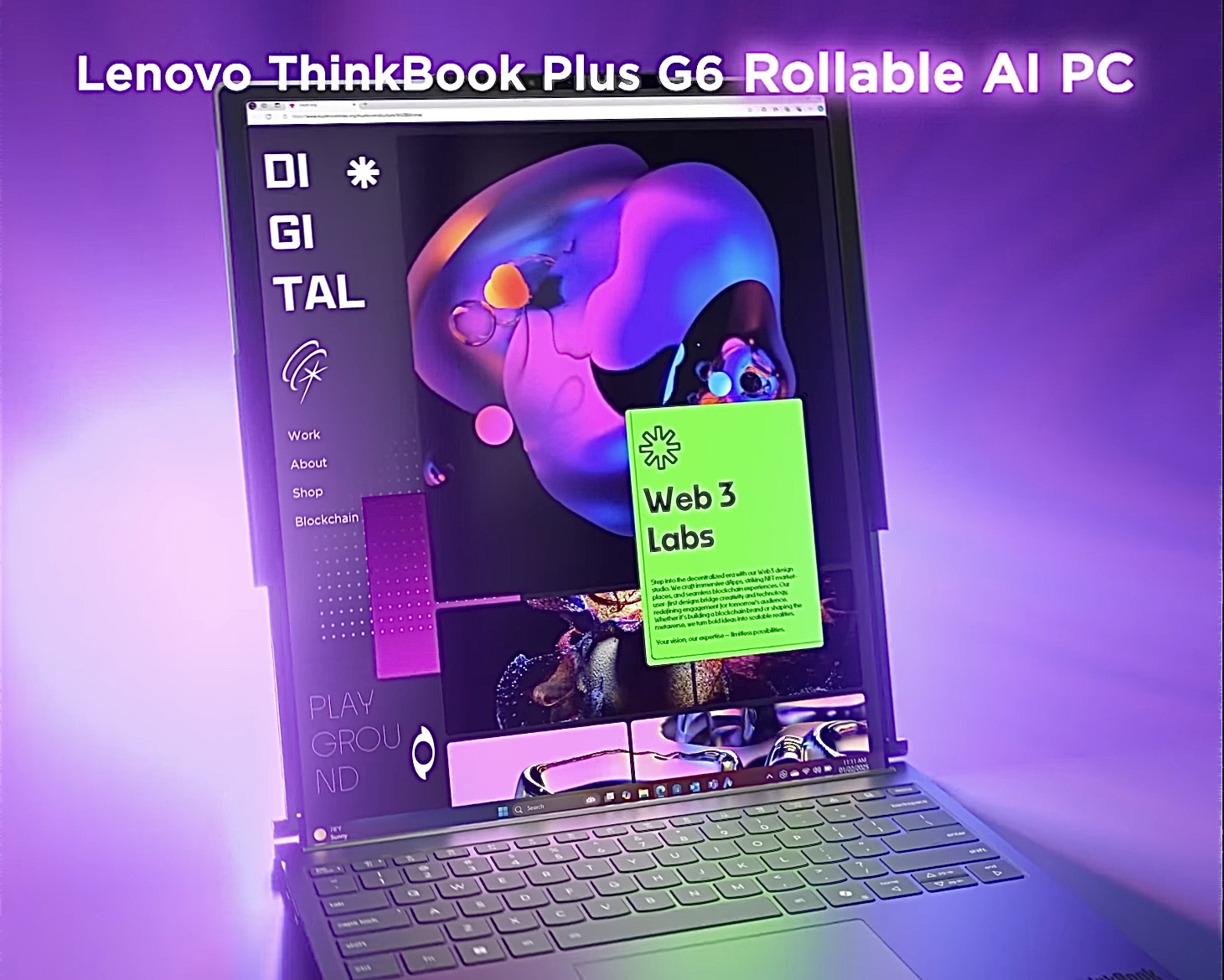 Lenovo ThinkBook Gen 6 Rollable